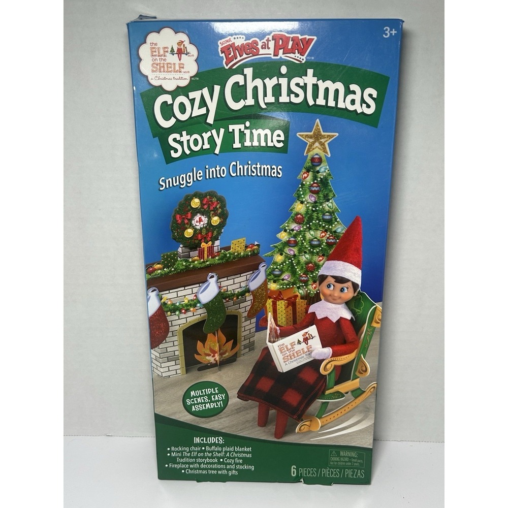 Brand New Elf On The Shelf Scout Elves At Play Cozy Christmas Story Time No Elf